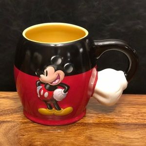 Walt Disney Parks Mickey Mouse 3D Coffee Mug
